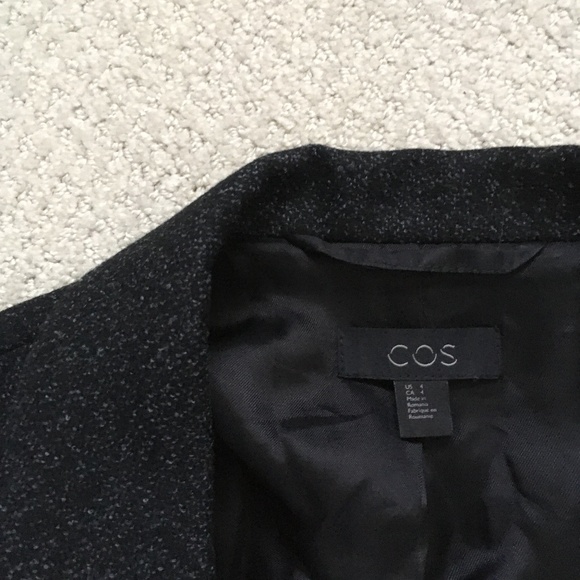 COS Tie Waist Blazer/Jacket Wool Blend - Picture 5 of 9